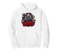 Viking Norse Goddess FRIGG Nordic Mythology Raven Throne Pullover Hoodie