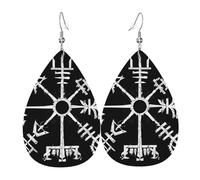 Viking Norse Mythology Magic Rune Women Drop Earrings Elegant Hook Earring Long Earring For Ceremonies Party Vacation
