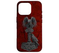 Viking Norse Mythology Thor's Mjolnir Odin's Huginn & Muninn Case for iPhone 16 Pro