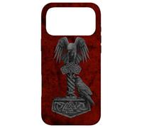 Viking Norse Mythology Thor's Mjolnir Odin's Huginn & Muninn Case for iPhone 17 Pro Max