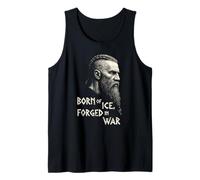 Viking Norse Warrior Born of Ice Forged in War Tank Top