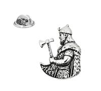 Viking Norse Warrior Lapel Pin Badge 20 x 15mm
