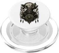 Viking Odin Hugin & Munin Vegvisir Viking Gifts Wolf PopSockets PopGrip for MagSafe