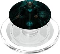 Viking Odin Hugin & Munin Vegvisir Viking Gifts Wolf PopSockets PopGrip for MagSafe