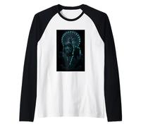 Viking Odin Hugin & Munin Vegvisir Viking Gifts Wolf Raglan Baseball Tee