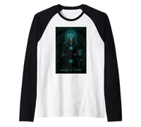 Viking Odin Hugin & Munin Vegvisir Viking Gifts Wolf Raglan Baseball Tee
