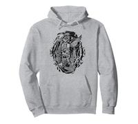 Viking Odin Raven Huginn & Muninn Scandinavian Mythology Tee Pullover Hoodie
