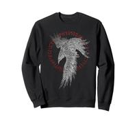 Viking Odin Raven Huginn & Muninn Scandinavian Mythology Tee Sweatshirt