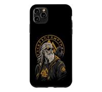 Viking Old Norse Mythology God Odin Raven Nordic Warrior Case for iPhone 11 Pro Max