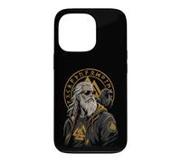 Viking Old Norse Mythology God Odin Raven Nordic Warrior Case for iPhone 13 Pro