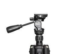 Viking Optical Badger Tripod, Lightweight Aluminium, 3-Way Pan Head, Quick Release Plate, Adjustable Height, for Binoculars, Spotting Scopes and Cameras