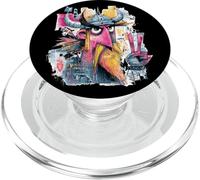 Viking Portrait Norse Warrior Graffiti Pop Graphic Art Stern PopSockets PopGrip for MagSafe