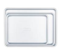 Viking Premium 3-Piece Nonstick Baking Sheet Pan Set, Made without PFAS, Heavy Gauge Aluminized Steel Cookie Sheets with Reinforced Iron Frame, 13, 15 & 18-Inch, Oven Safe to 475F