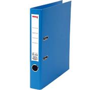 Viking Premium Narrow Lever Arch File A4 50 mm Blue 2 Rings Plastic Matt Portrait