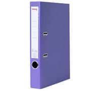 Viking Premium Narrow Lever Arch File A4 50 mm Purple 2 Rings Plastic Matt
