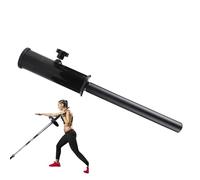 Viking Press Landmine Handle Attachment for 2-Inch Olympic Barbell, Home Gym Strength Training Equipment, Straight Bar Landmine Handle Attachment for Deadlift Squat, Single Arm Row, Press Workout