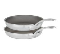 Viking PureGlide Pro 3-Ply Nonstick 2 Piece Frying Pan Set, 9.5 and 11 Inch Pans, Titanium Interior, Oven and Broiler Safe, Induction Ready