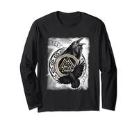 Viking Raven Gift Vikings Odin Long Sleeve T-Shirt