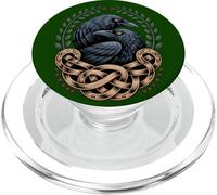 Viking Raven Huginn & Muninn Norse Celtic Retro Mystical PopSockets PopGrip for MagSafe