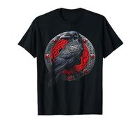 Viking Raven Norse Mythology Crow Gothic T-Shirt