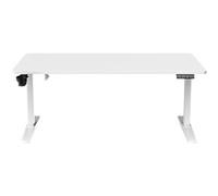 Viking Realspace Electronically Height Adjustable Sit Stand Desk Rectangular White 1,600 (W) x 800 (D) x 1,300 (H) mm Melamine, Steel