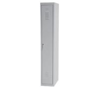 Viking Realspace Metal Locker Adding Unit 1 Doors 1 nest Key lock 300 x 500 x 1,800 mm Grey
