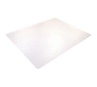 Viking Realspace Premium Chair Mat Polycarbonate Rectangular Transparent 116 x 130 cm Soft Floor