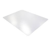 Viking Realspace Standard Chair Mat Polyvinyl Chloride Rectangular Transparent 116 x 150 cm Hard Floor