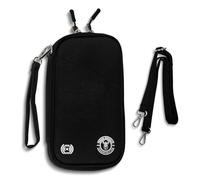 Viking Republic Family Passport Holder, Travel Essentials, RFID Blocking Wallet Travel Document Organizer for Passports, Credit Cards, Coins etc., Black, 24_13_4cm, Hold It in Your Hand Or Hang in