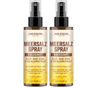 Viking Revolution Coconut Sea Salt Hair Spray for Men - 260 ml - Texturizing With Kelp, Aloe Vera & Red Algae Extract - Surf Spray for Volume & Texture - Gifts for Men (Pack of 2)