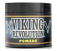 Viking Revolution Pomade For Men Firm Hold - Style & Finish Your Hair - Hair Pomade Men - Firm Strong Hold & High Shine Styling Support - Water Based, Easy To Wash Out Mens Hair Pomade (113g)