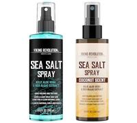 Viking Revolution Sea Salt Spray for Hair Men - Hair Texturizing Spray with Kelp, Aloe Vera and Red Algae Extract to Add Volume and Texture - Ocean Breeze and Coconut Scent, 8.8oz each