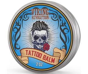 Viking Revolution - Tattoo Aftercare - Balm for Before, During & After Tattoo - Natural Tattoo Cream - Moisturizing Lotion to Promote Skin Healing - Tattoo balm - 56.6g