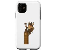 Viking Riding Big Ben Boys Girls Men Women Kids Adult London Case for iPhone 11