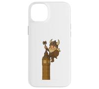 Viking Riding Big Ben Boys Girls Men Women Kids Adult London Case for iPhone 14 Plus