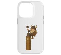 Viking Riding Big Ben Boys Girls Men Women Kids Adult London Case for iPhone 14 Pro