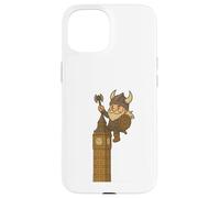 Viking Riding Big Ben Boys Girls Men Women Kids Adult London Case for iPhone 15