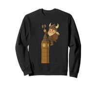Viking Riding Big Ben Boys Girls Men Women Kids Adult London Sweatshirt