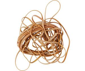 Viking Rubber Bands 120 x 3 mm Ø 80 mm Beige 500 g