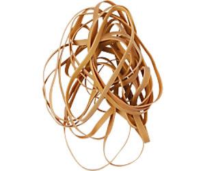 Viking Rubber Bands 150 x 6 mm Ø 100 mm Beige 500 g