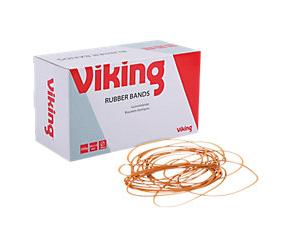Viking Rubber Bands 80 x 1.5 mm Ø 50 mm Beige 500 g