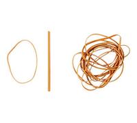 Viking Rubber Bands 80 x 3 mm Ø 50 mm Beige 500 g