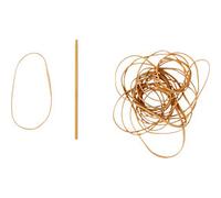 Viking Rubber Bands 90 x 1.5 mm Ø 57 mm Beige 500 g