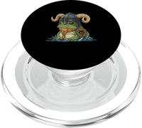 Viking Rubber Duck as Frog Vike Helmet Ruber Duckie PopSockets PopGrip for MagSafe