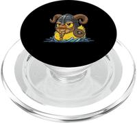 Viking Rubber Duck Goose Vike Helmet Ruber Duckie PopSockets PopGrip for MagSafe