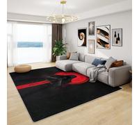 Viking Rugs for Living Room - Norse Mythology Rug, Gothic Grim Reaper Rugs for Living Room Bedroom, Washable Non Slip Soft Large Carpet, Patterned Area Rugs & Home Decor 160x230 cm