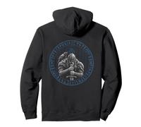 Viking Runes Auf nach Walhalla Viking Nordic Mythology Pullover Hoodie