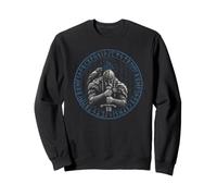 Viking Runes Auf nach Walhalla Viking Nordic Mythology Sweatshirt