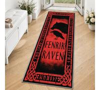 Viking Runner Rug Wolf Raven Runner Rugs