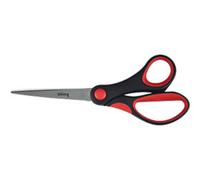 Viking Scissors Soft grip 170 mm Black, Red